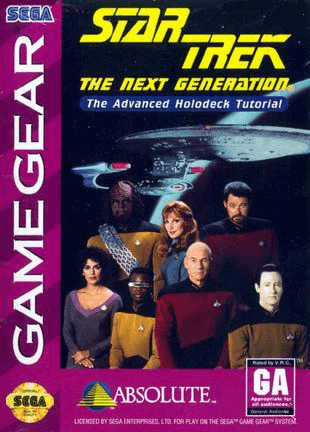 Star Trek the Next Generation Advanced Holodeck Tutorial box art for Sega Game Gear